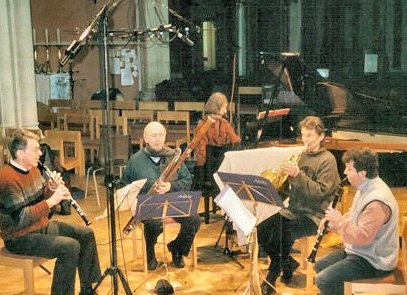 The Ambache Chamber Ensemble recording K452, February 2003