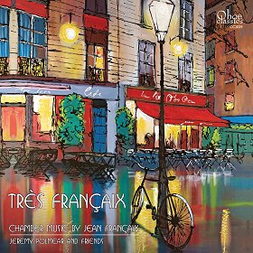 Tres Francaix CD cover