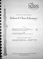 Cover of the Schumann music
